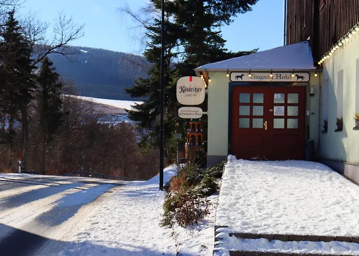 Szálloda Schwarzes Ross & Restaurant Oberwiesenthal